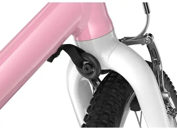 Woom GO 1 Plus dětské odrážedlo 14" barva Powder Pink