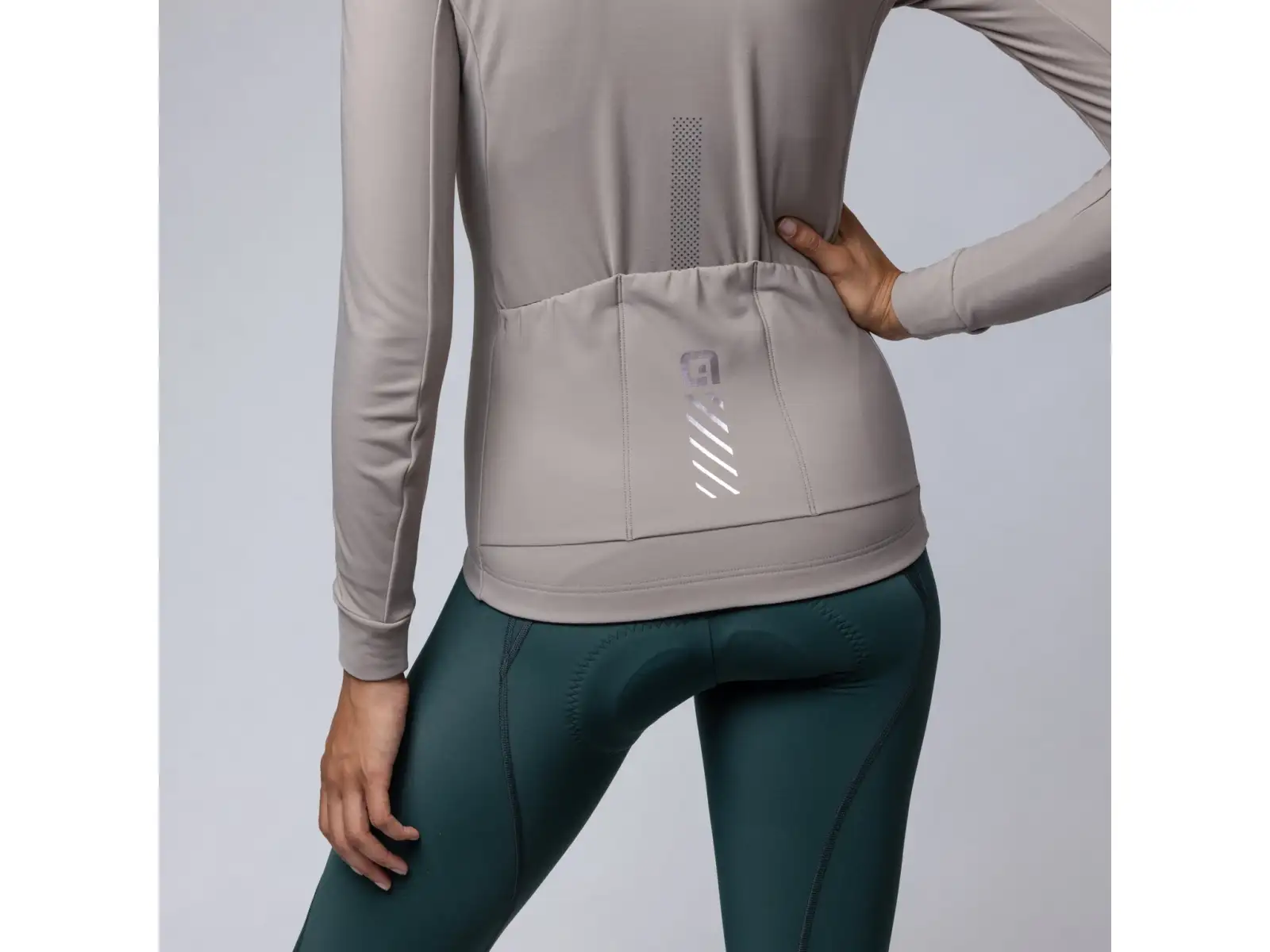 Alé Pragma Fondo 3.0 dámský zateplený dres dlouhý rukáv Rope Grey