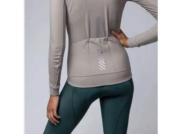 Alé Pragma Fondo 3.0 dámský zateplený dres dlouhý rukáv Rope Grey