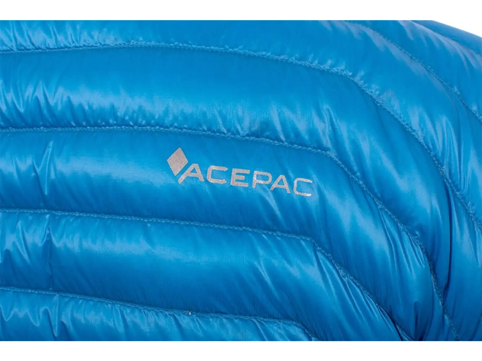 Acepac Micron pánská péřová bunda modrá