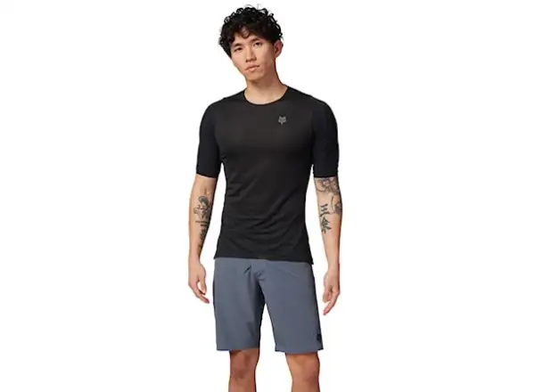 Fox Ascent pánský dres krátký rukáv Black