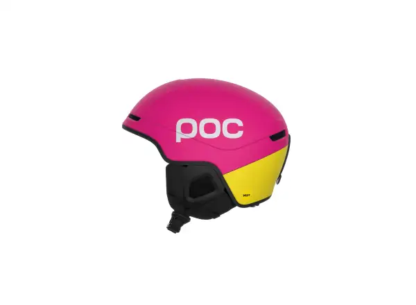 POC Obex Contour lyžařská přilba Rhos Red Matt/Citrine Yellow Matt