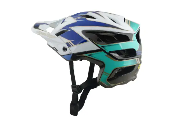 Troy Lee Designs A3 MIPS přilba Electra White