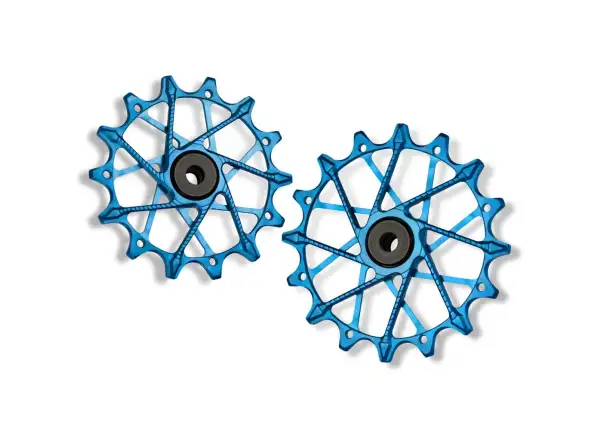Garbaruk kladky přehazovačky pro Sram Transmision 14+16z modrá