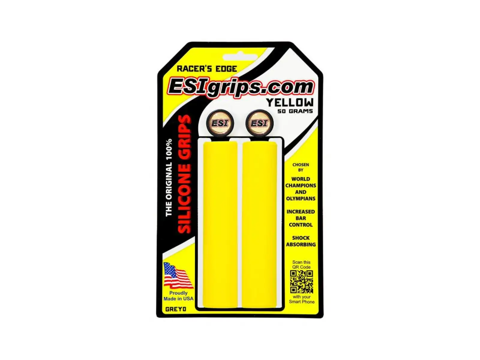 ESI Racers Edge gripy Yellow