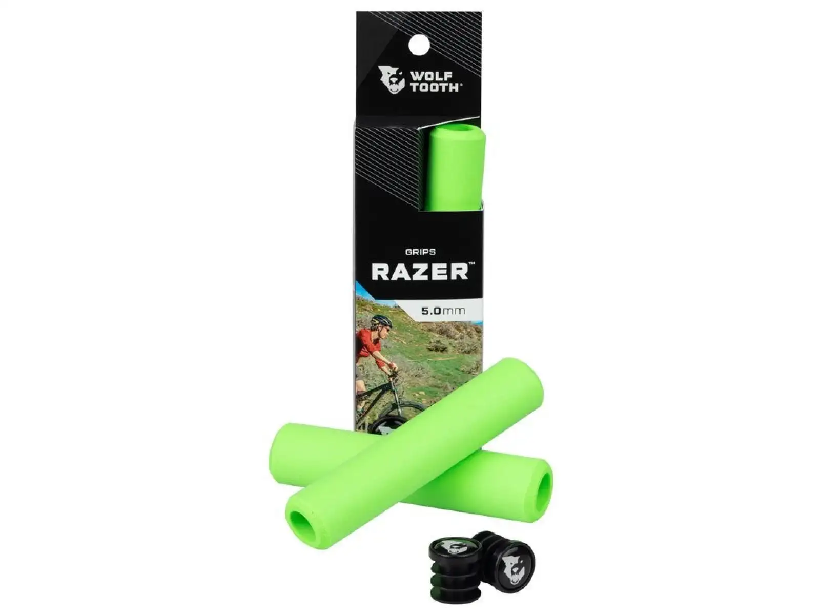 Wolf Tooth Razer 5 mm gripy zelená