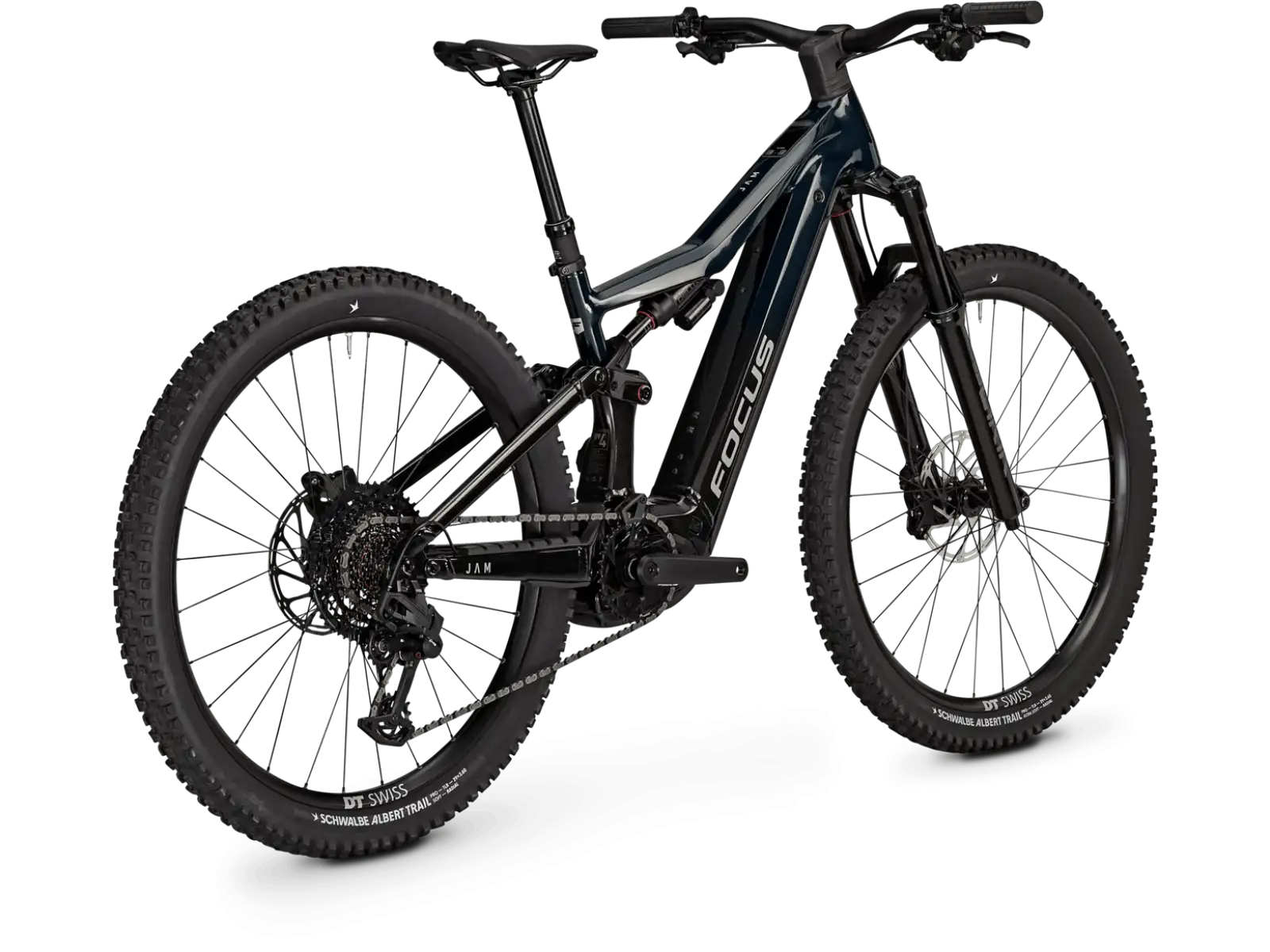 Focus JAM 8 600Wh celoodpružené elektrokolo Classicgreen / Obsidianblack