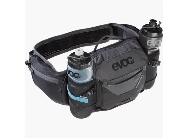 Evoc Hip Pack Pro 3 l brašna + pitný vak 1,5 l black/carbon grey