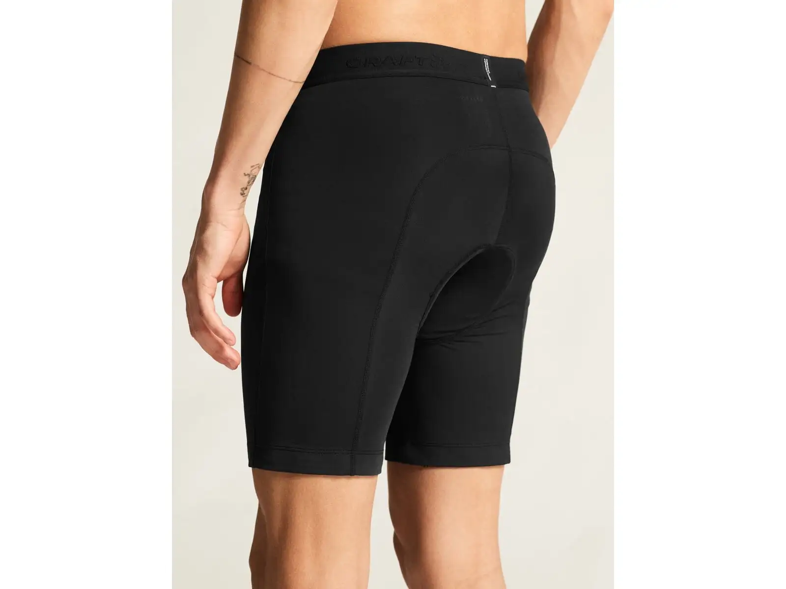 Crart Everyday Bike Liner C4 pánské vnitřní kraťasy s vložkou černá