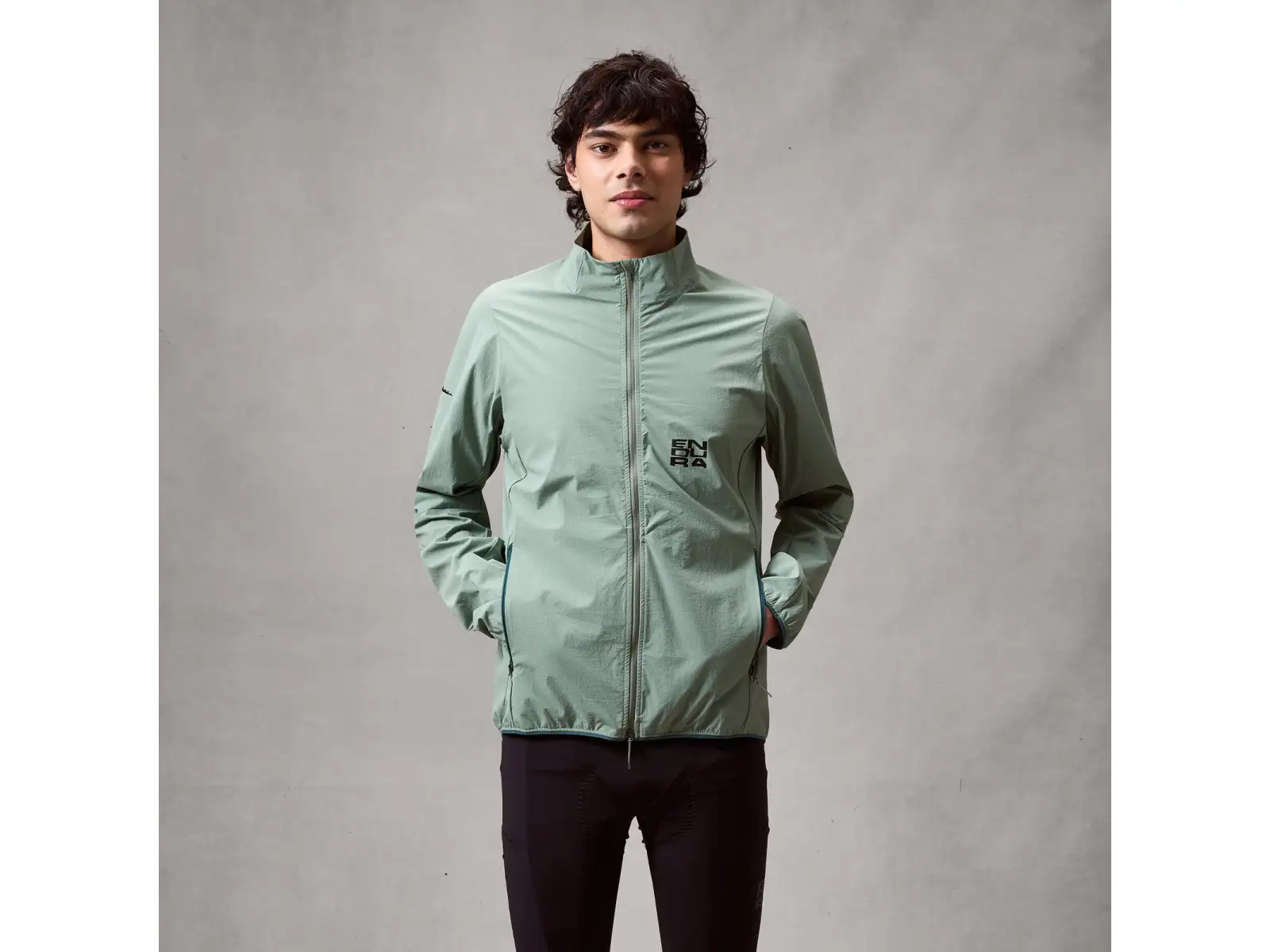 Endura Alltrack Ride Packable pánská bunda Sage green
