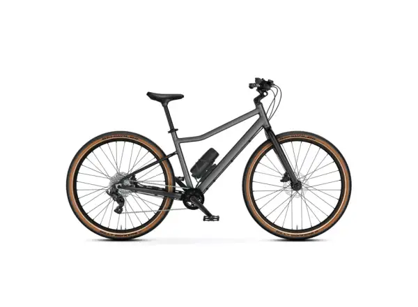 Woom Explore e 6 dětské elektrokolo Graphite Grey