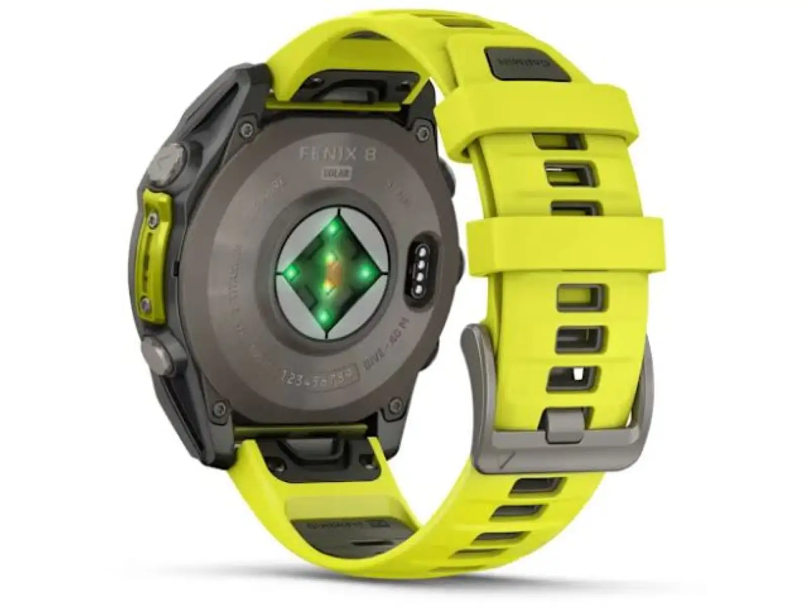 Garmin fenix 8 - 47 mm Solar Sapphire chytré hodinky Titanium Yellow/Graphite
