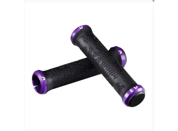 Liv Supera Double Lock-on gripy Black/Purple