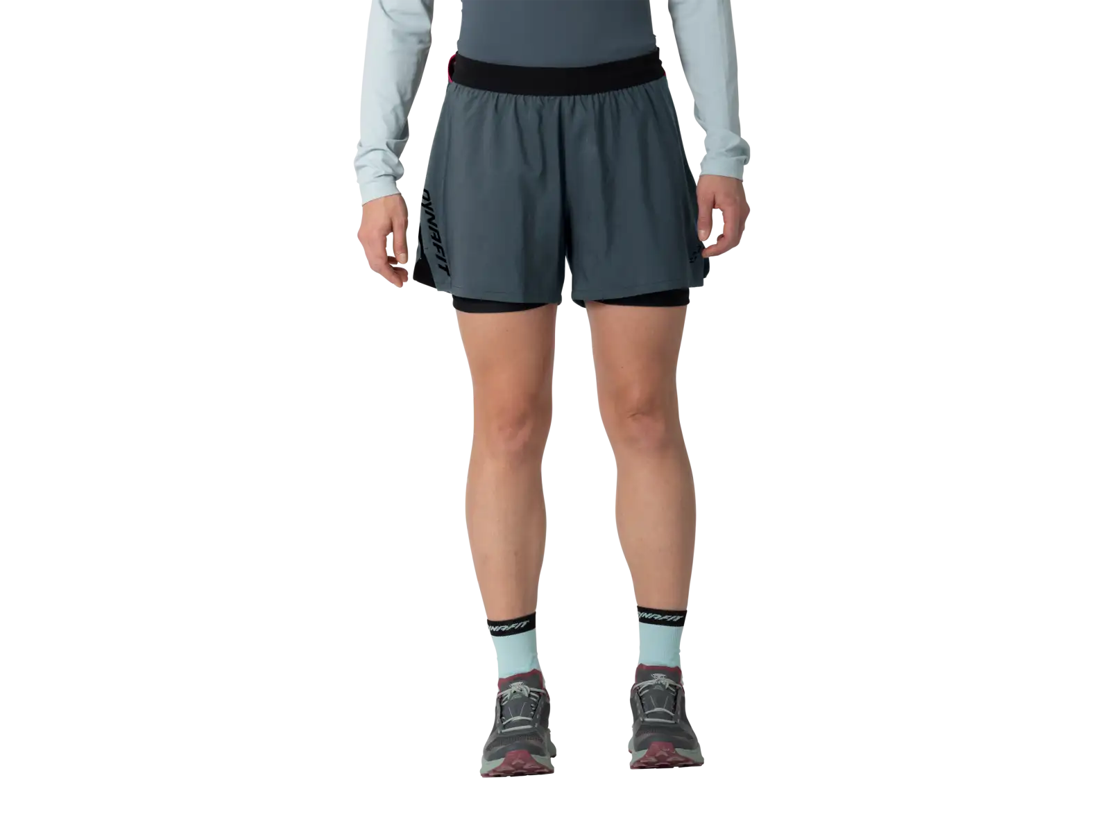 Dynafit Alpine Pro 2v1 dámské běžecké kraťasy Cinder