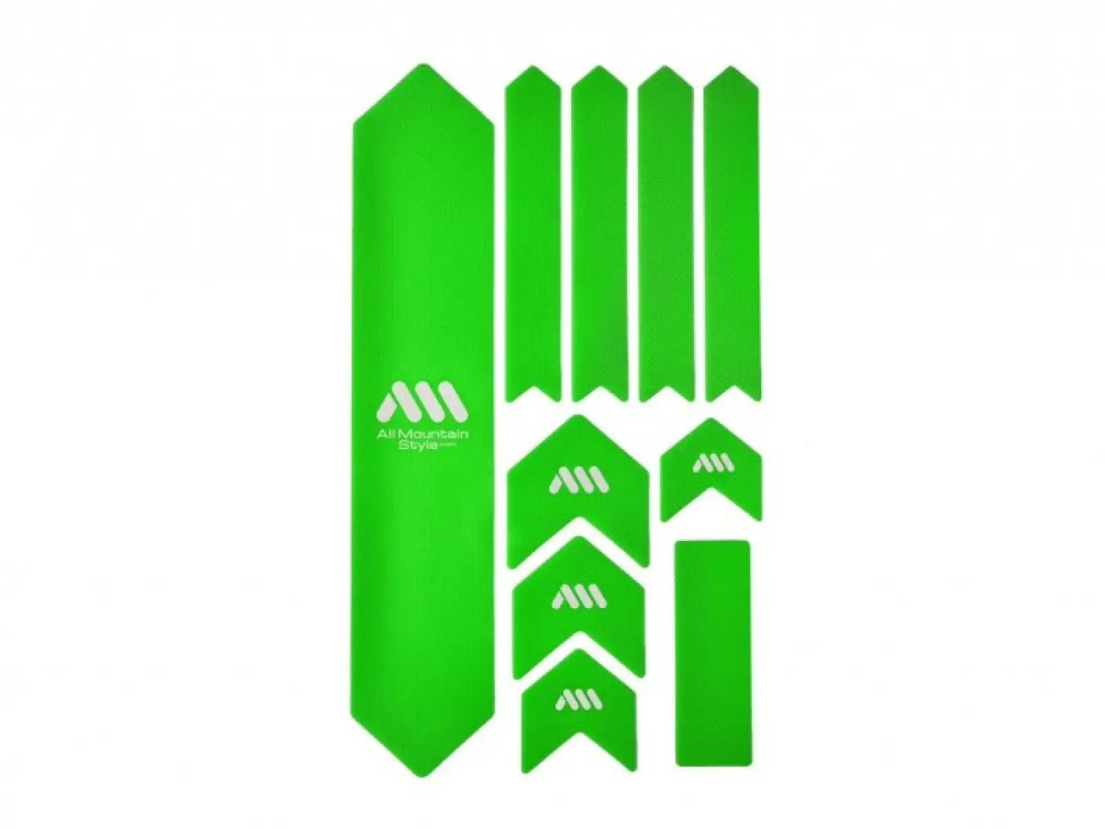 All Mountain Style ochranné polepy na rám Extra Signature Green/White