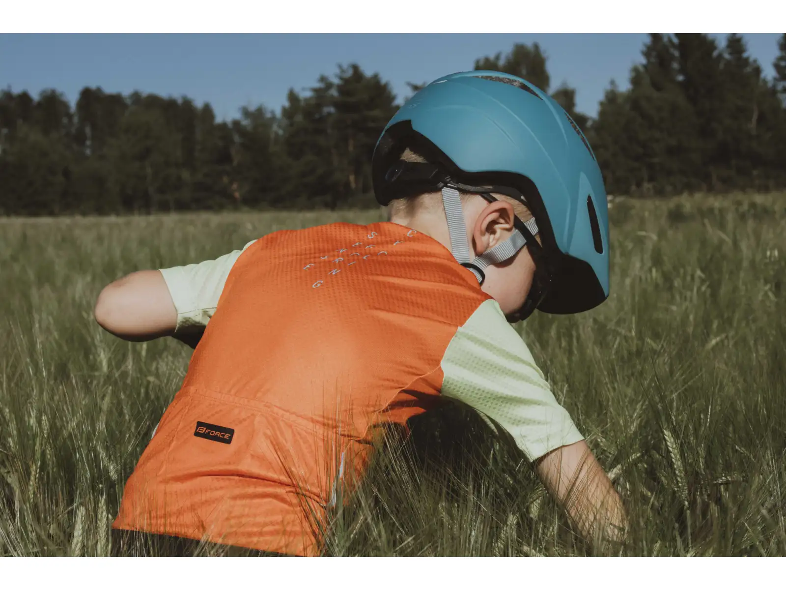 Force Limit Kid MTB dětský dres oranžová