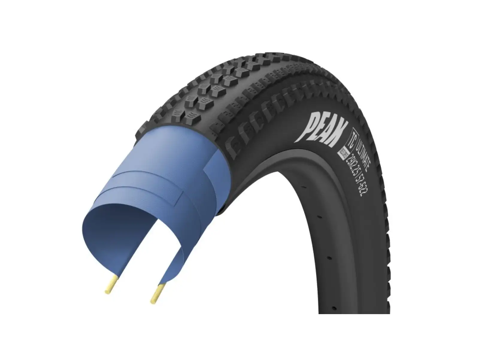 Goodyear Peak Ultimate Tubeless Complete 40-622 gravel plášť kevlar