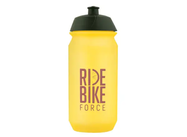 Force Ride Bike cyklistická láhev 500 ml žlutá/bronzová
