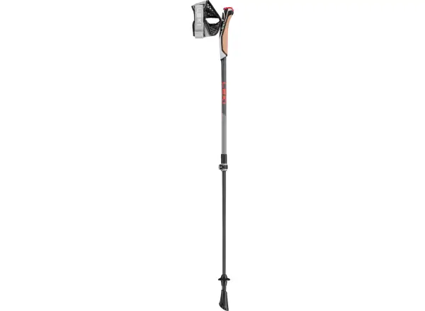 Leki Instructor Lite trekingové hole Dark anthracite/Gray/Red vel.100-125 cm