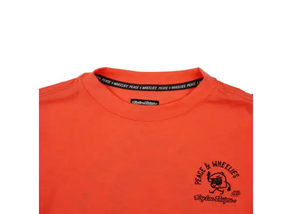 Troy Lee Designs Skyline Ride Tee dětský dres krátký rukáv P&W Melon