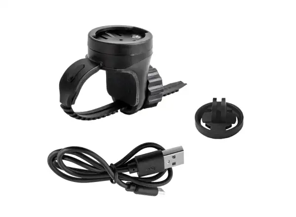 Force Glint  2500 LM USB přední světlo s powerbankou černá