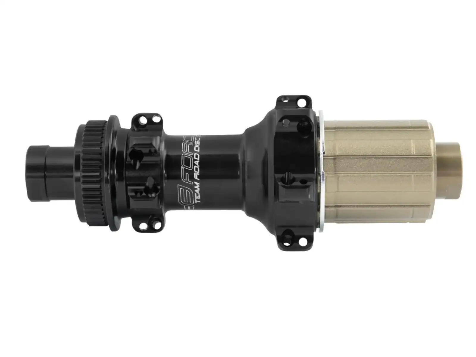 Force Team Road Disc Straightpull CL 24 děr silniční náboj černá