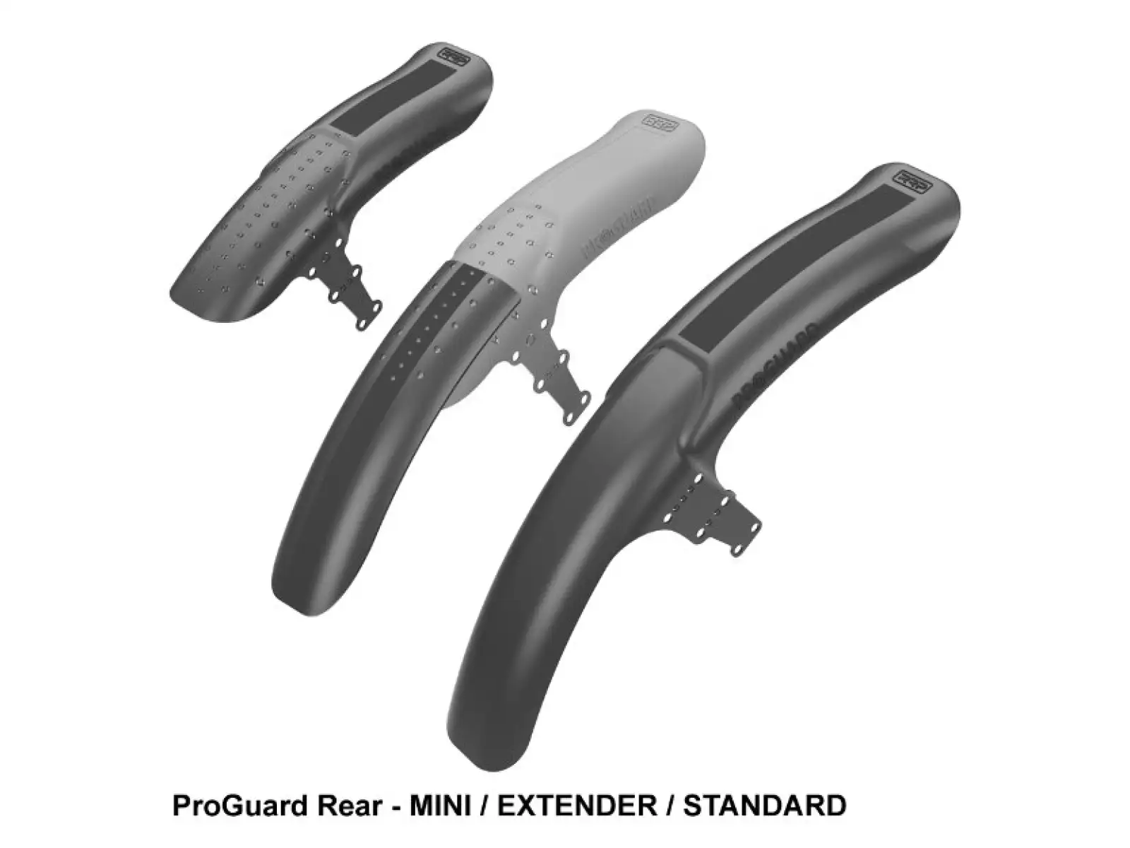 RRP ProGuard Rear Plain Standard blatník Black