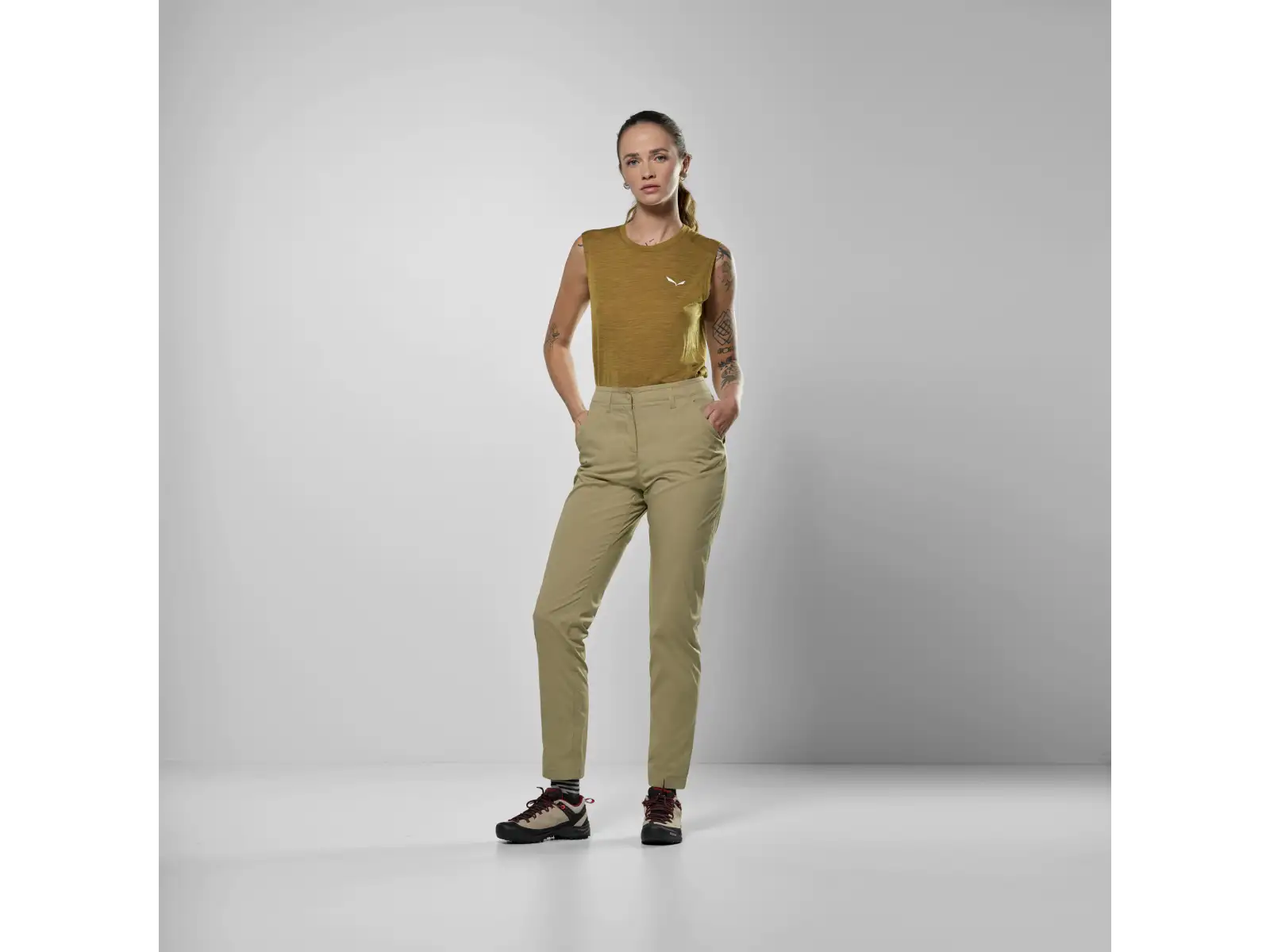 Salewa Fanes Light dámské kalhoty Quicksand