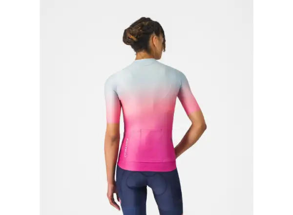Castelli UPF W dámský dres Winter Sky/Violet Pink