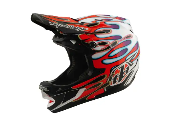 Troy Lee Desing D4 Composite Mips přilba White/Red