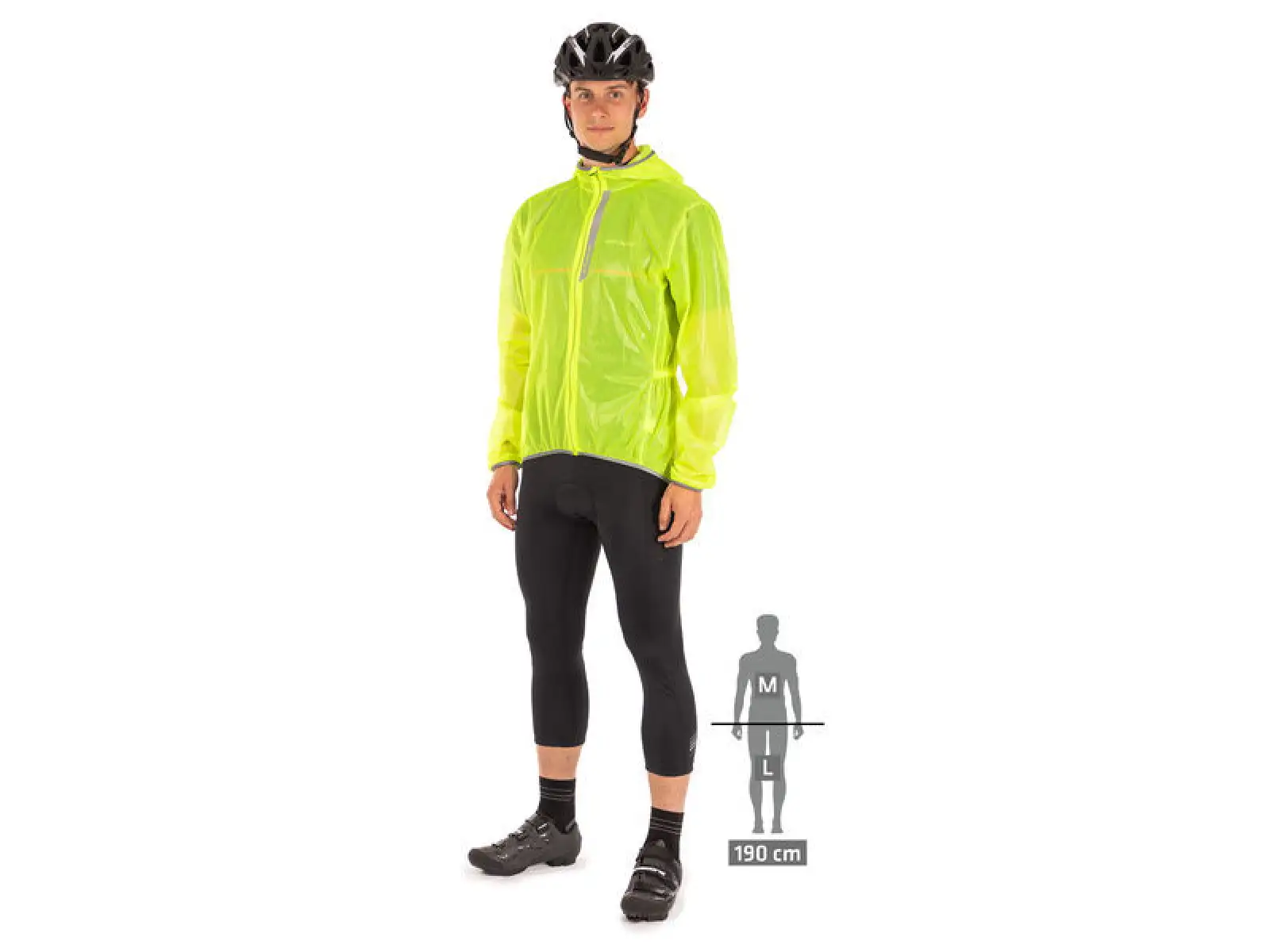 Etape  Vento pláštěnka žlutá fluo