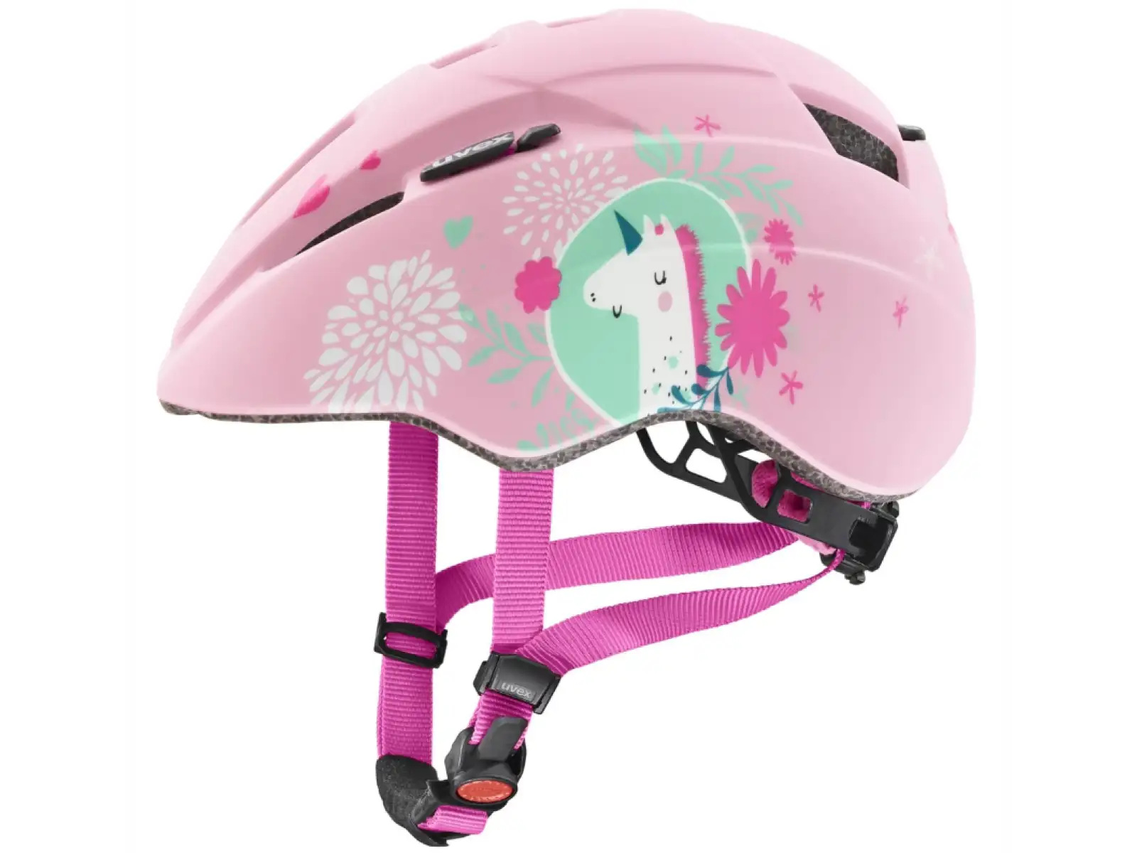 Uvex Kid 2 CC dětská přilba Pink Unicorn Matt