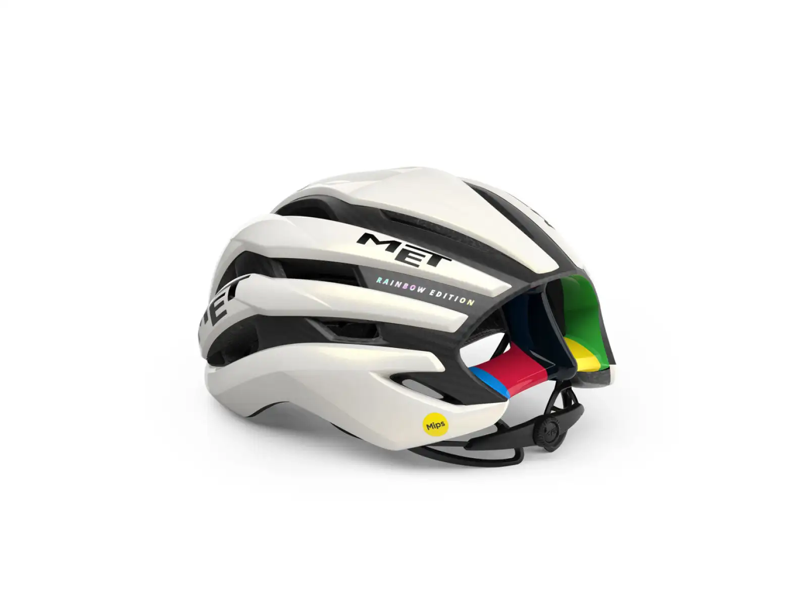MET Trenta 3K Carbon MIPS přilba Rainbow Limited Edition