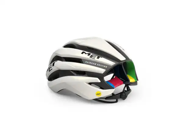 MET Trenta 3K Carbon MIPS přilba Rainbow Limited Edition