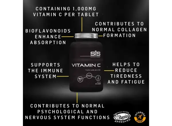 SiS Vitamin C 60 tbl.