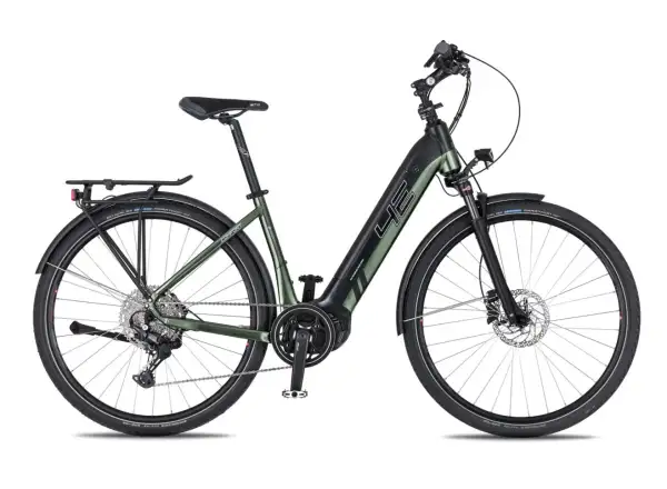 4EVER COMFORT ELITE TREK 720 nízkonástupové elektrokolo snake green/black