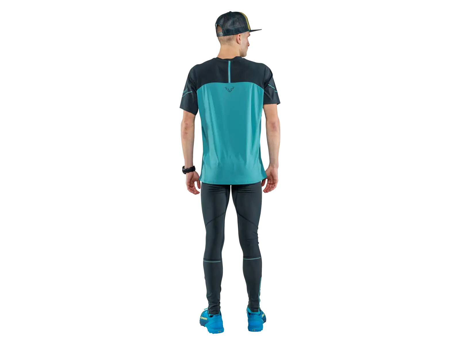 Dynafit Winter Running Tights pánské běžecké legíny Blueberry/Storm Blue