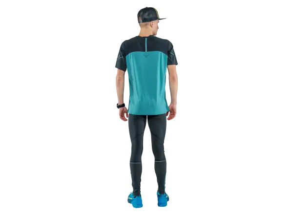 Dynafit Winter Running Tights pánské běžecké legíny Blueberry/Storm Blue