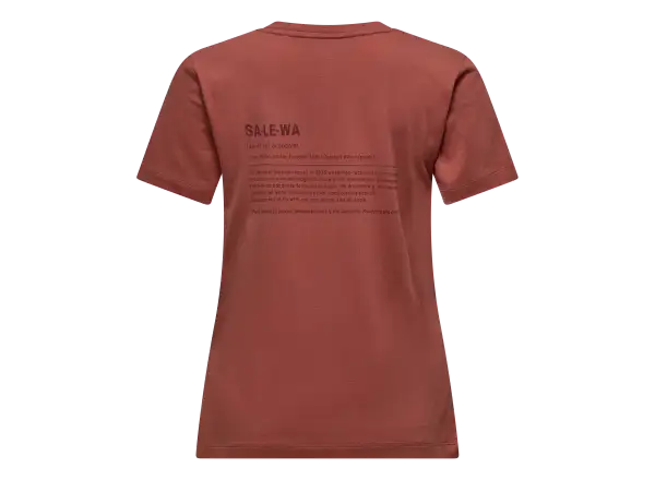 Salewa Eagle Vocab T-shirt dámské triko krátký rukáv Etruscan red