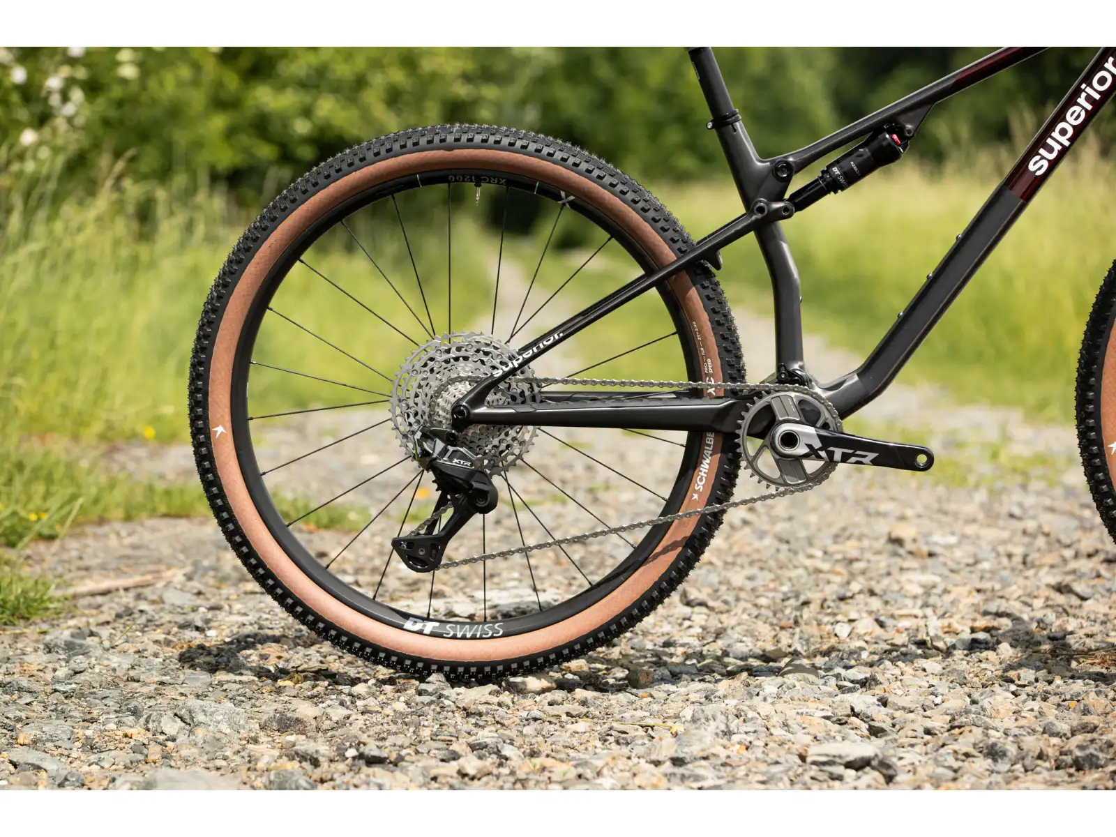 Superior XF 9.9 Team horské kolo Gloss Carbon/Red Carbon