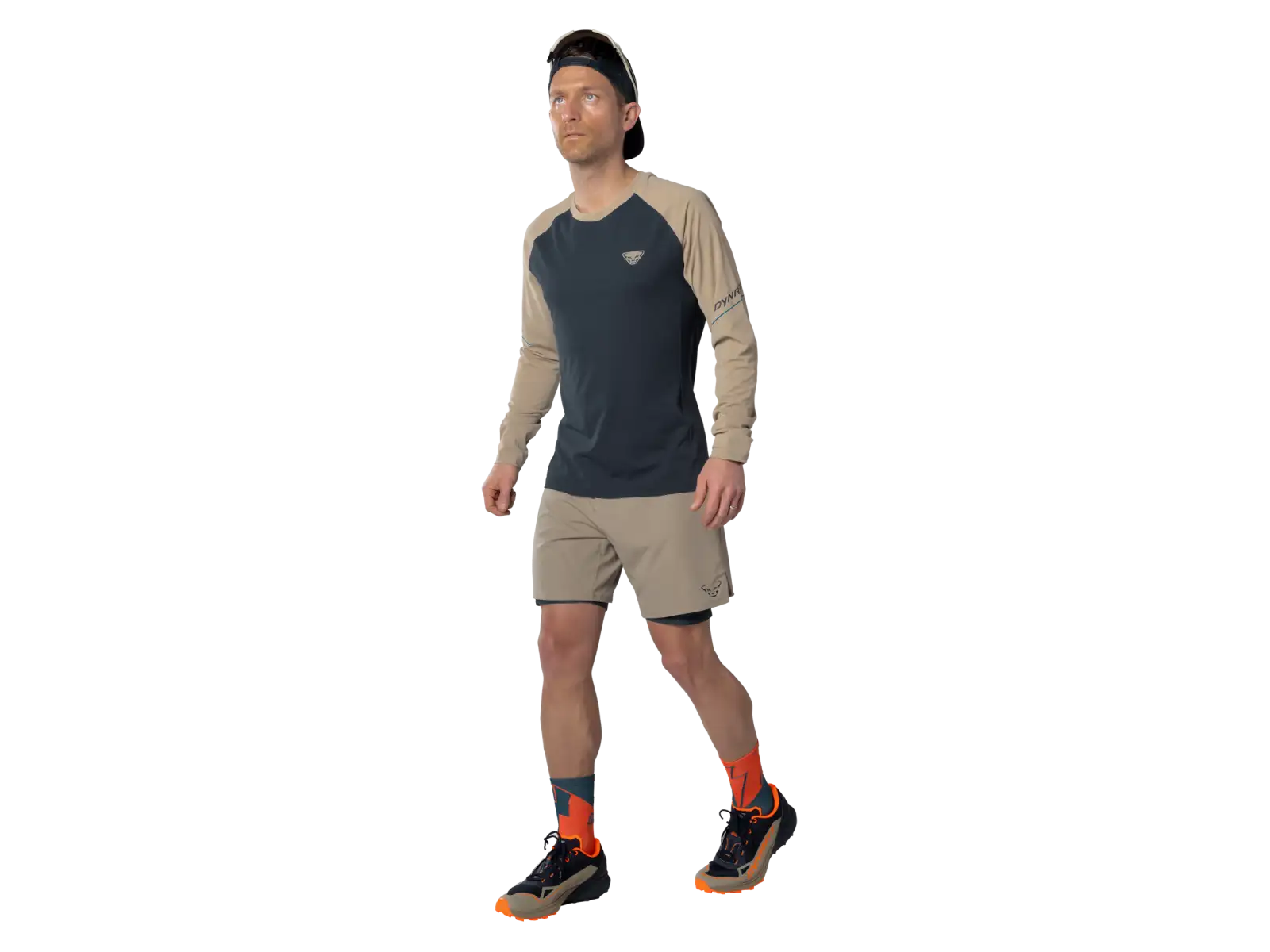 Dynafit Alpine Pro pánské triko dlouhý rukáv Blueberry/Rock Khaki
