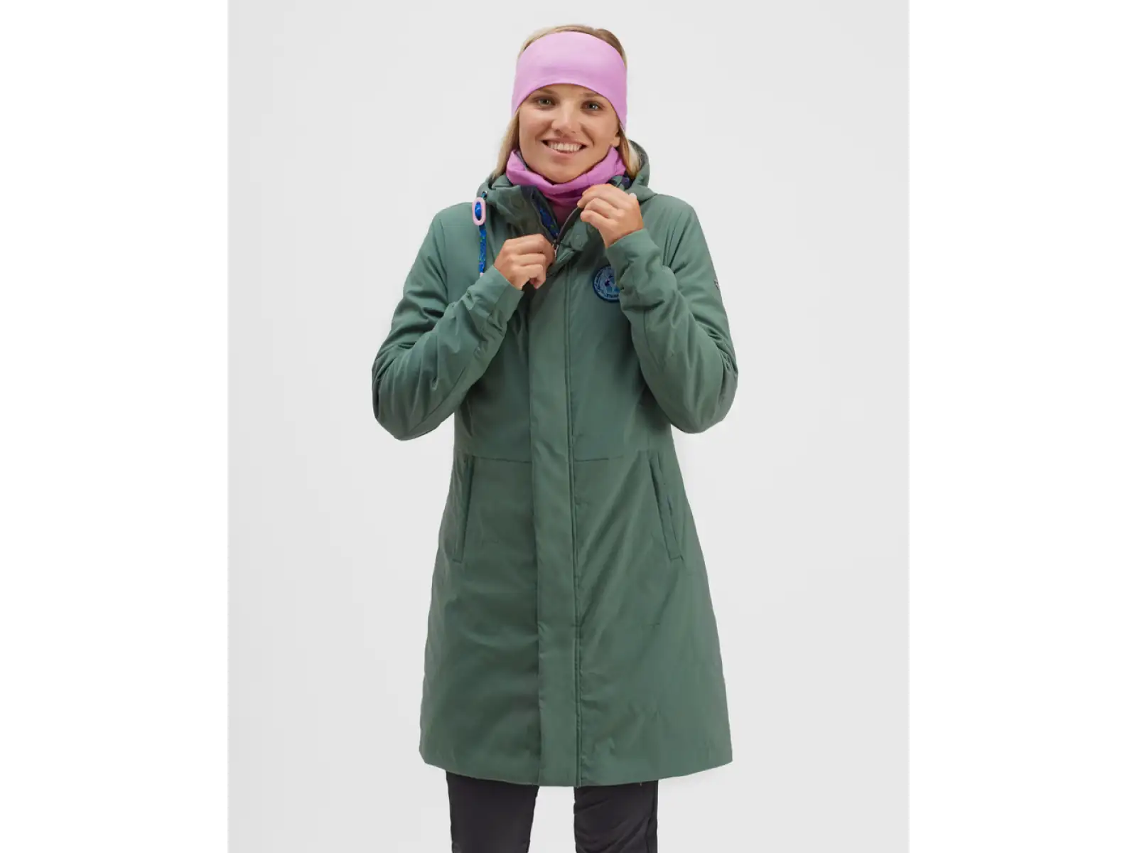 Silvini Montesa dámský kabát Olive/Navy