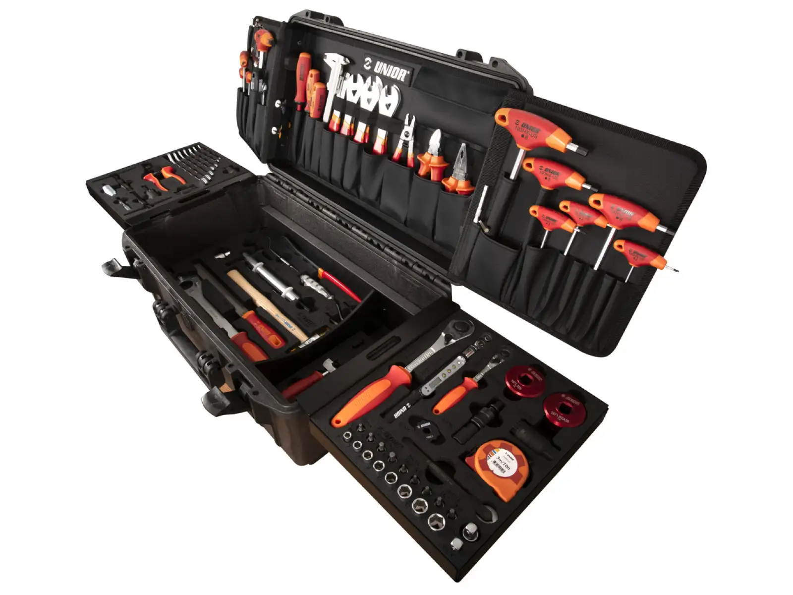 Unior Master Tool sada nářadí v kufru