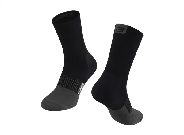 Force Flake zimní ponožky černá/šedá