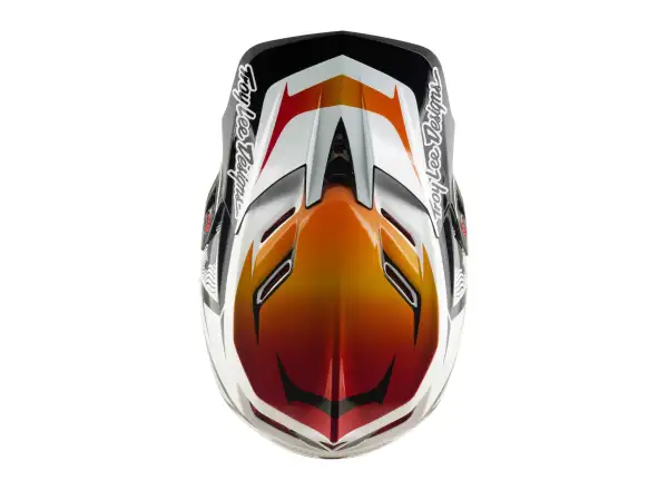 Troy Lee Designs D4 Composite MIPS přilba Lined up White