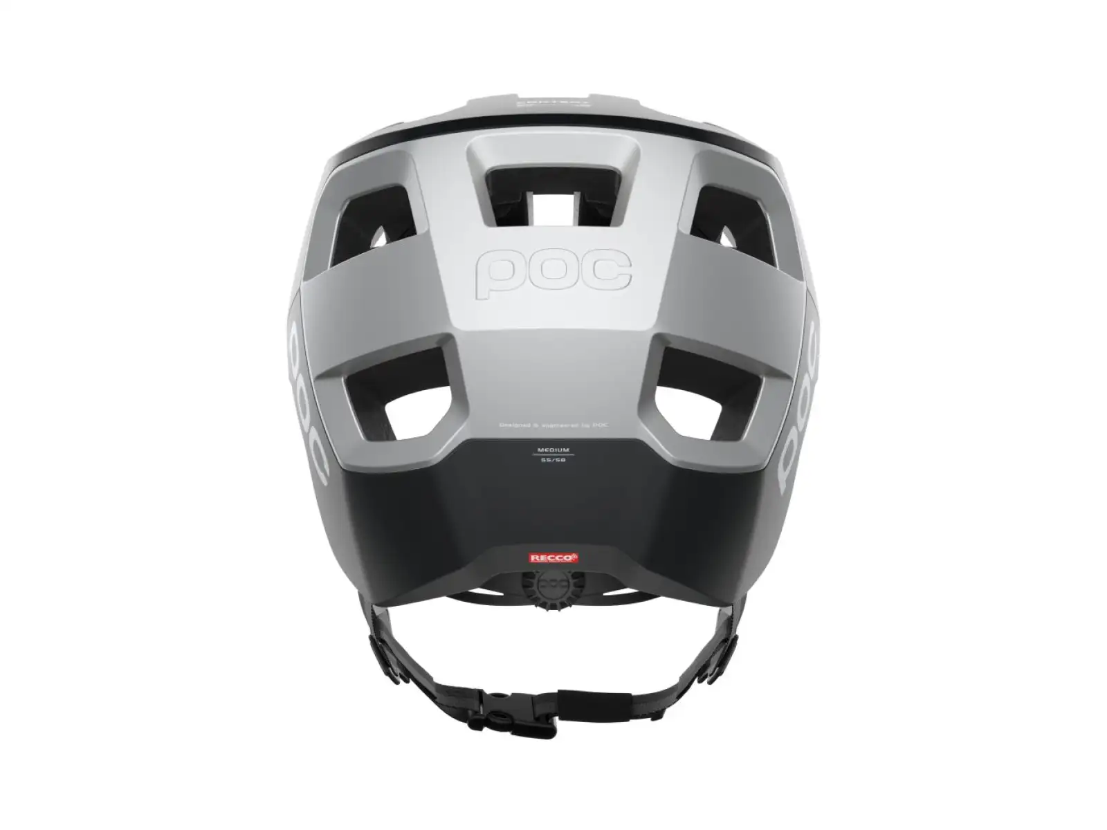 POC Kortal přilba Uranium Black/Argentite Silver Matt