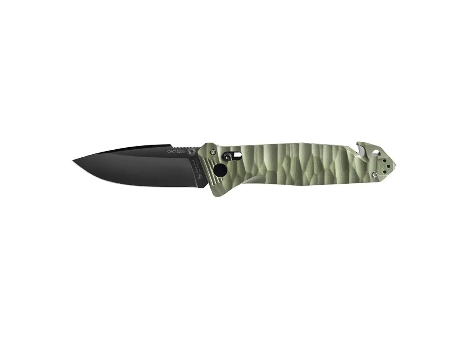 TB Outdoor CAC S200 French Army G10 Nůž textura khaki