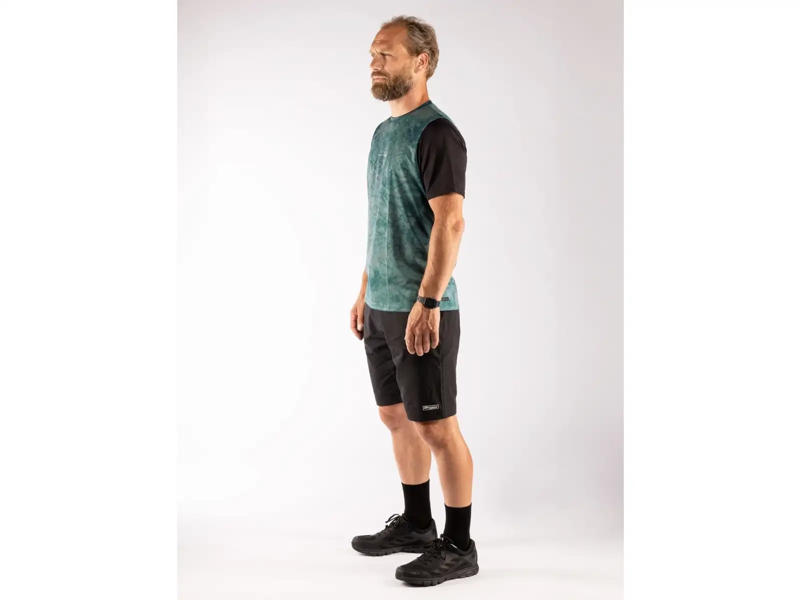 Force MTB Move pánský dres krátký rukáv tmavě zelená