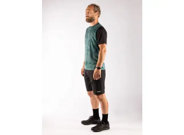 Force MTB Move pánský dres krátký rukáv tmavě zelená