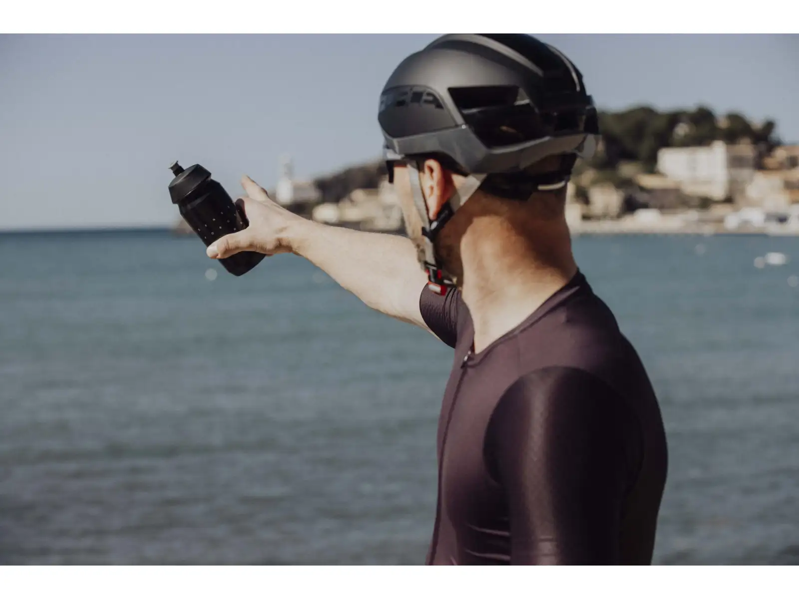 Force Sense cyklistická láhev 500 ml černá/bílá